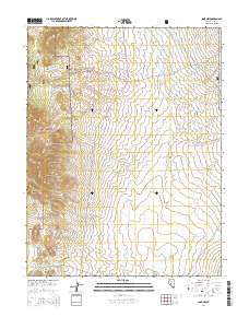Ione NW 2014 topographic map thumbnail