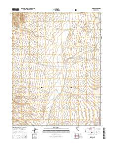 Ione SW 2014 topographic map thumbnail