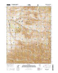 Harrison Pass 2014 topographic map thumbnail