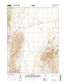 Hickison Summit 2015 topographic map thumbnail