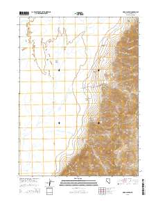 Hobo Canyon 2015 topographic map thumbnail