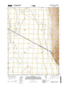 Independence Valley SW 2014 topographic map thumbnail