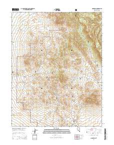 Hannapah 2014 topographic map thumbnail