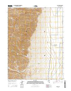 Job Peak 2015 topographic map thumbnail