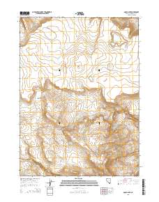 Gooch Lake 2015 topographic map thumbnail