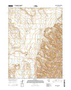 Heelfly Creek 2014 topographic map thumbnail