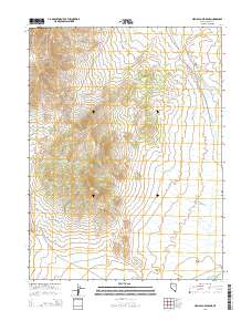 High Bald Peaks NE 2014 topographic map thumbnail