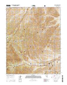 Angel Peak 2014 topographic map thumbnail