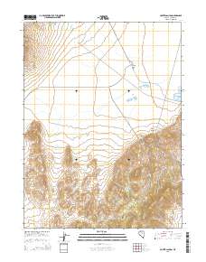 Cortez Canyon 2014 topographic map thumbnail