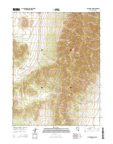 Exchequer Spring 2015 topographic map thumbnail