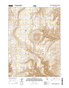 Jordan Meadow Mountain 2015 topographic map thumbnail