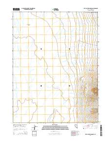 Kyle Hot Springs SW 2014 topographic map thumbnail