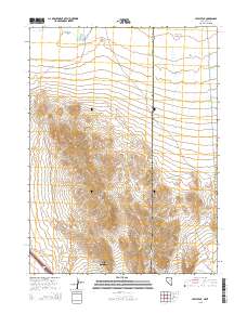 Leppy Peak 2015 topographic map thumbnail