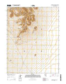 Meteorite Crater 2014 topographic map thumbnail