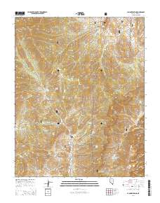 La Madre Spring 2014 topographic map thumbnail
