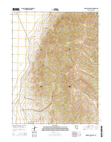 McBrides Sheep Well 2014 topographic map thumbnail