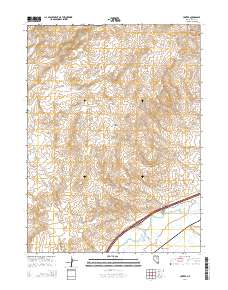 Hunter 2014 topographic map thumbnail