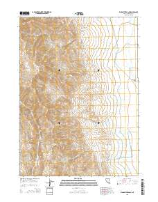 Kings River Ranch 2015 topographic map thumbnail