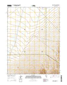 Moody Peak NW 2014 topographic map thumbnail