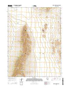 Kinsley Mountains 2015 topographic map thumbnail
