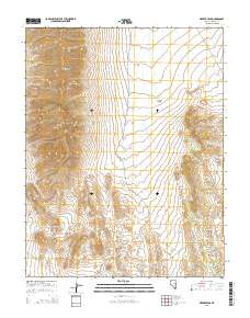 Meeker Peak 2015 topographic map thumbnail