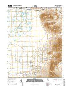 Hinkson Slough 2014 topographic map thumbnail
