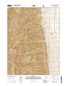 North Schell Peak 2014 topographic map thumbnail