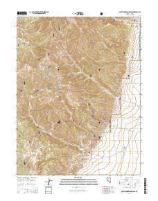 Northumberland Pass 2014 topographic map thumbnail