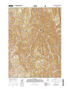 Jarbidge South 2015 topographic map thumbnail