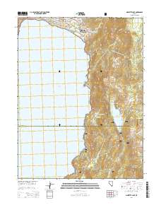 Marlette Lake 2014 topographic map thumbnail
