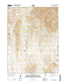 High Bald Peaks 2014 topographic map thumbnail