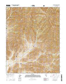 Griffith Peak 2014 topographic map thumbnail