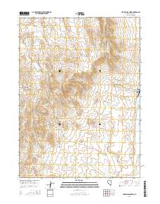 Hot Springs Creek 2015 topographic map thumbnail