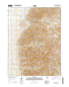 Inskip Canyon 2014 topographic map thumbnail
