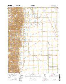 Howard Hot Spring 2015 topographic map thumbnail