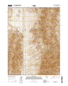 Kumiva Peak 2014 topographic map thumbnail