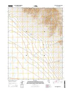 Kyle Hot Springs 2014 topographic map thumbnail