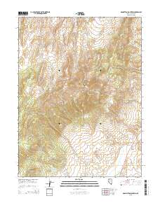 Manhattan Mountain 2015 topographic map thumbnail