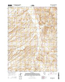 Harris Canyon 2014 topographic map thumbnail
