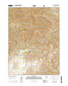 Maggie Summit 2014 topographic map thumbnail