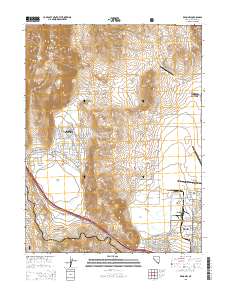 Reno NW 2015 topographic map thumbnail