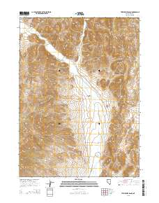 Twelvemile Ranch 2015 topographic map thumbnail