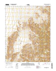 Gregerson Basin 2014 topographic map thumbnail
