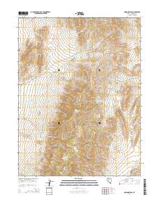 McKinney Pass 2014 topographic map thumbnail