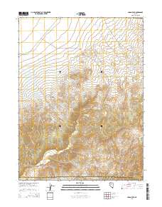 Logan Peak 2014 topographic map thumbnail