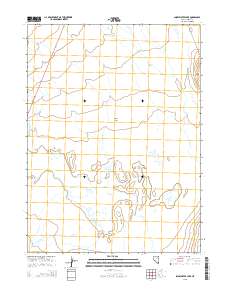 Snow Water Lake 2015 topographic map thumbnail