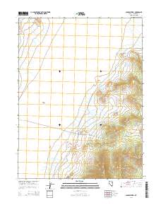 Ninemile Well 2014 topographic map thumbnail