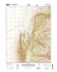 Mosquito Creek 2014 topographic map thumbnail