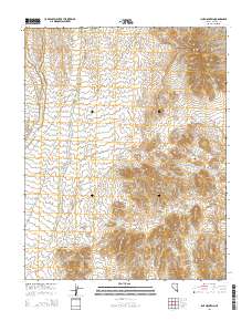 Lime Mountain 2014 topographic map thumbnail