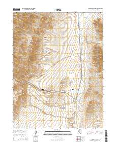 Pirouette Mountain 2014 topographic map thumbnail